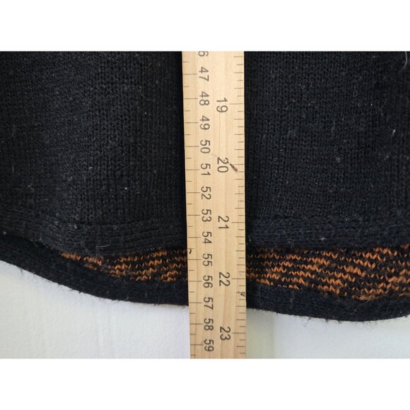 Miami Sweater Womens S Aztec Western USA Black Boho‎ Tribal Native Southwestern - Picture 6 of 8
